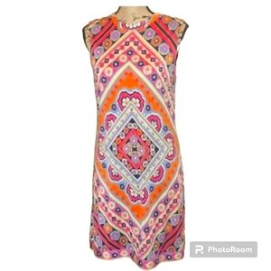 Juicy Couture Silk Dress Retro Pink Medium